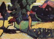 Wassily Kandinsky Nyari tajkep France oil painting artist